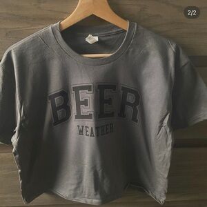 Beer Weather Crop top